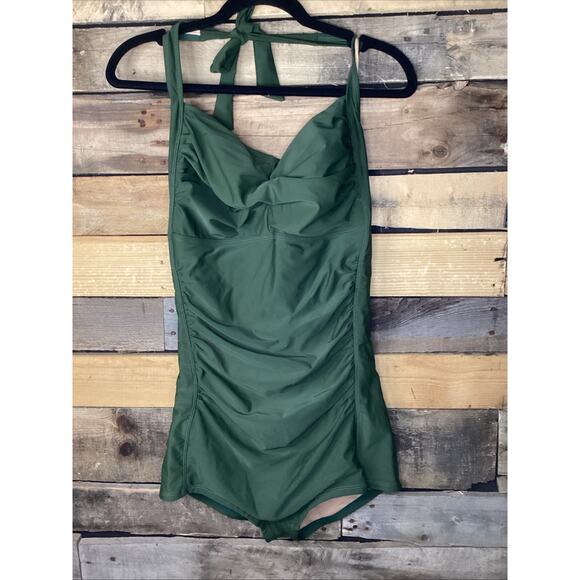 Molybell Green One Piece Swimsuit Green Size XL - Picture 1 of 4